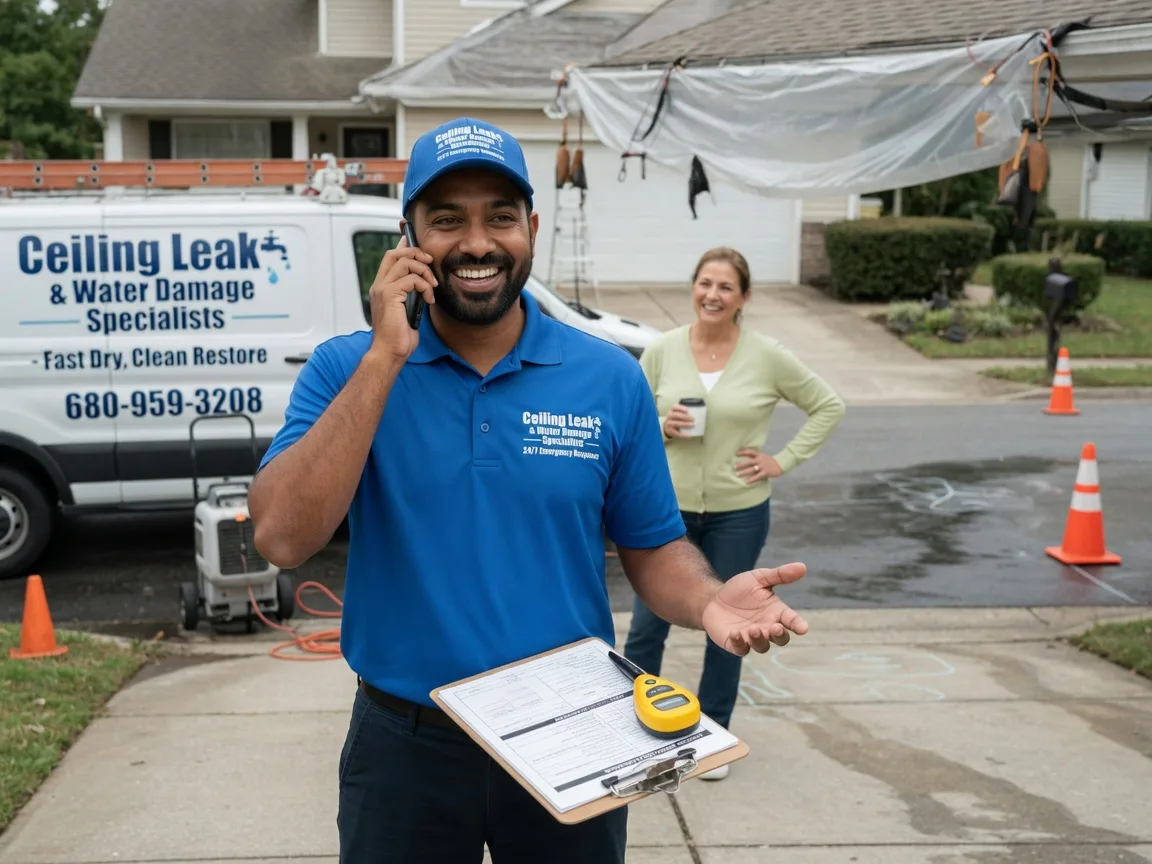 Ceiling Leak Cleanup Pomfret Center, CT FAQs
